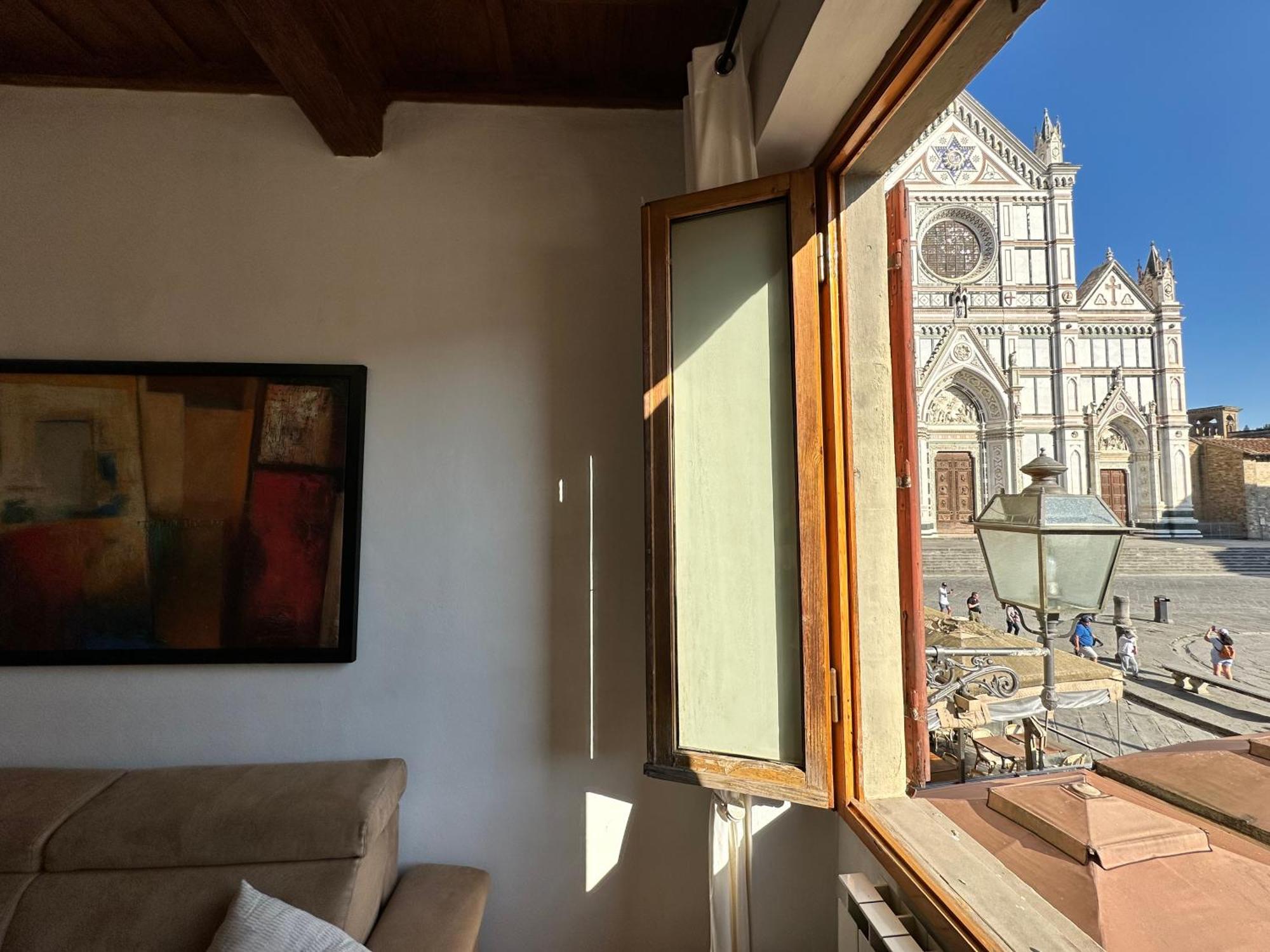 Appartement Luxurious View On Santa Croce à Florence Extérieur photo