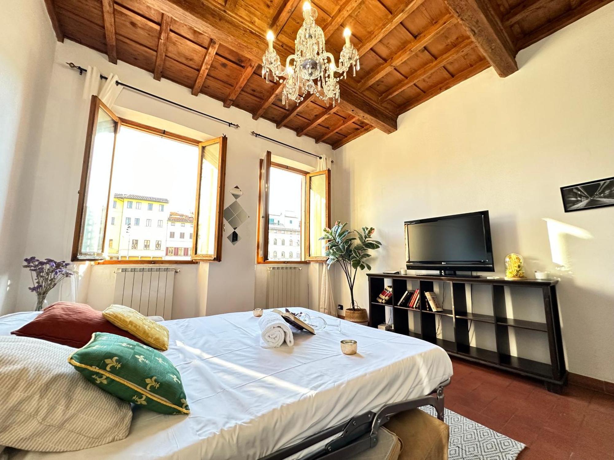 Appartement Luxurious View On Santa Croce à Florence Extérieur photo